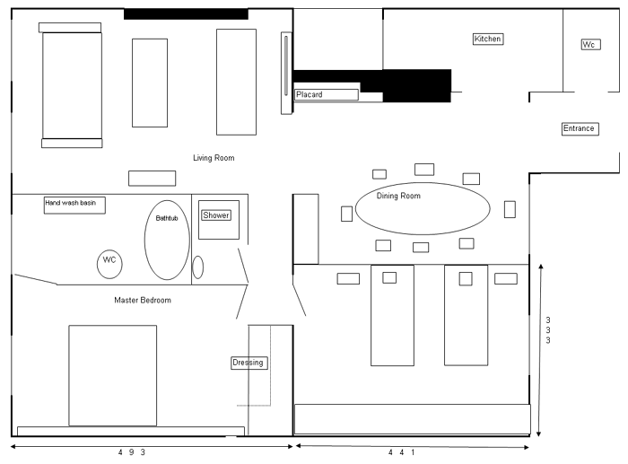 Layout of Rue de Vaugirard