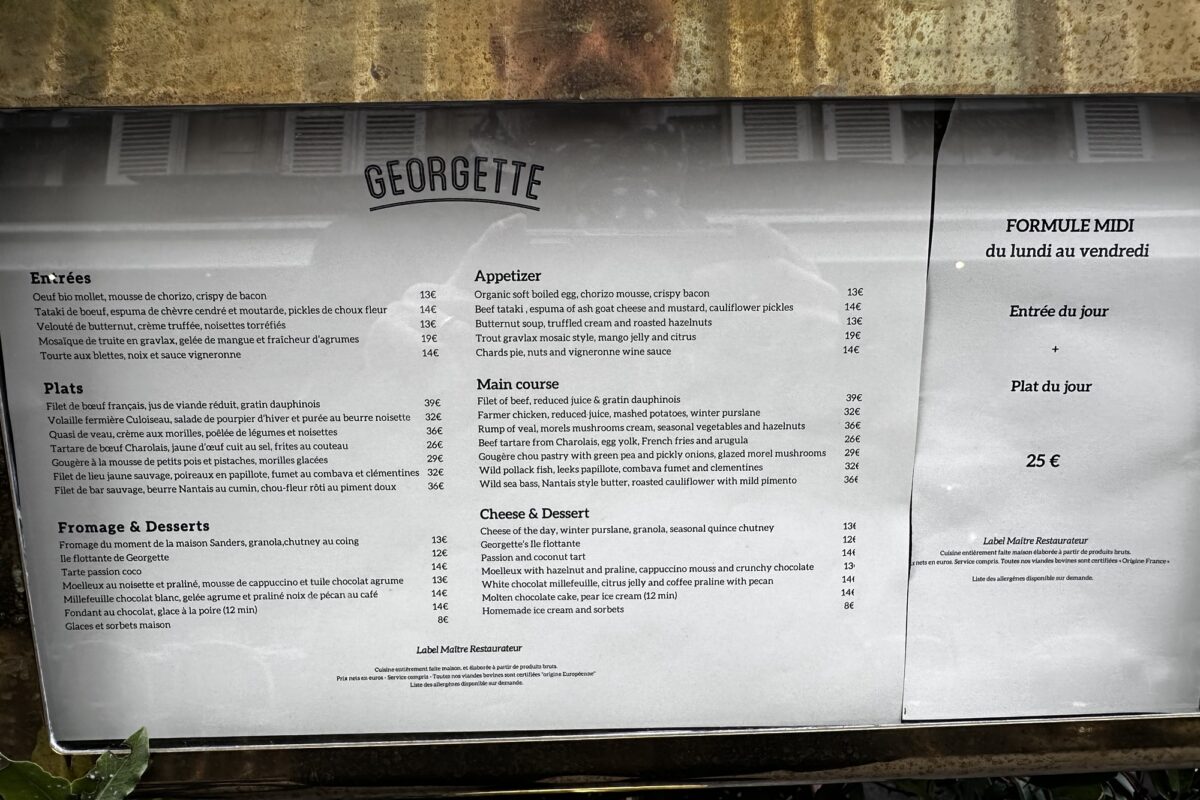 Restaurant Georgette